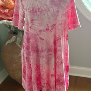 Pink Tie-Dye Dress by Kleen NWT